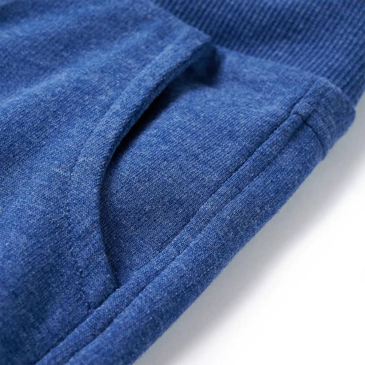 Immagine prodotto VidaXL Pantaloni della tuta da ginnastica per bambini blu scuro 140,Materiale: 80 (140)