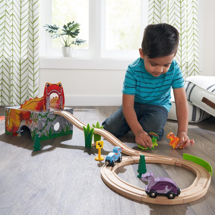 Actual product image KidKraft Adventure Tracks™ Dino-Welt Bebende T-Rex-Höhle