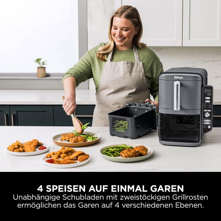 Productafbeelding Ninja SL400EU XL hetelucht friteuse met 2 verdiepingen (EU-stekker)