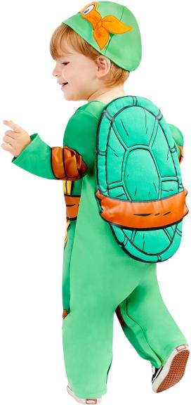 Actual product image Widmann Costume Ninja Turtles Jumpsuit (92, 98)