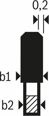 Immagine prodotto Bosch Professional Zubehör Lama circolare a batteria Expert per fibrocemento, 190 x 1,8/1,2 x 30, 4 denti