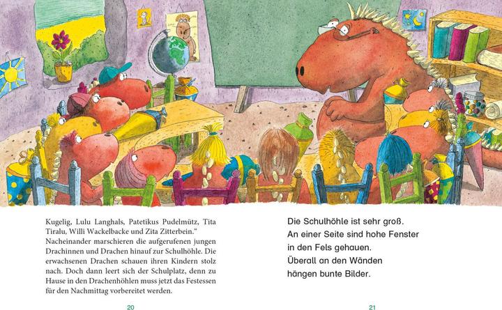 Actual product image Der kleine Drache Kokosnuss kommt in die Schule (German, Ingo Siegner, 2012)