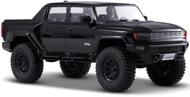 Productafbeelding FMS FCX18 Hummer EV 1:18 schwarz - RTR 2.4GHz (RTR Gereed voor gebruik)
