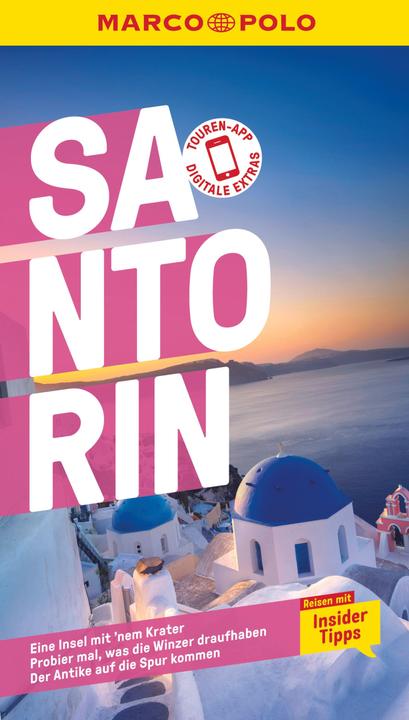 Actual product image Reiseführer Santorin (German, Klaus Bötig, 2023)