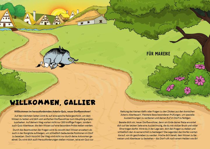 Produktbild Buch - Quiz Asterix-Fans (Deutsch)