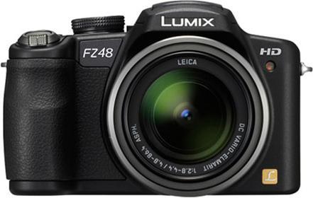 Actual product image Panasonic Lumix FZ48, 12MP, 24x zoom, HD movies, black (1/2,3'')