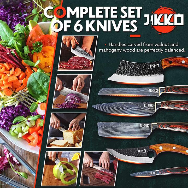 Produktbild Jikko Japanisches Messerset VG-10 (33 cm)
