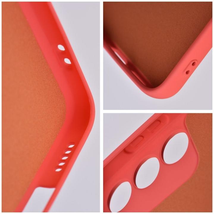 Actual product image OEM Back panel cover SILICONE case for SAMSUNG S23 Ultra peach (Samsung Galaxy S23 Ultra)