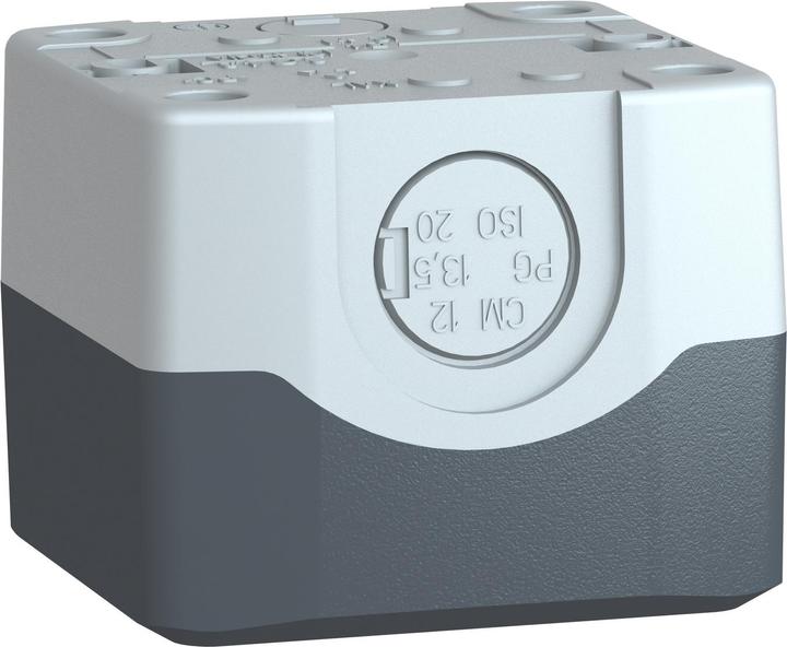 Actual product image Schneider Electric Pushbutton housing 22mm 1 hole grey