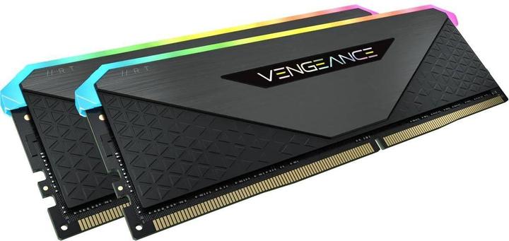 Image du produit Corsair Vengeance RGB RT (2 x 16GB, 4600 MHz, RAM DDR4, DIMM)