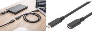 Image du produit Digitus USB C – USB C (2 m, USB 2.0)