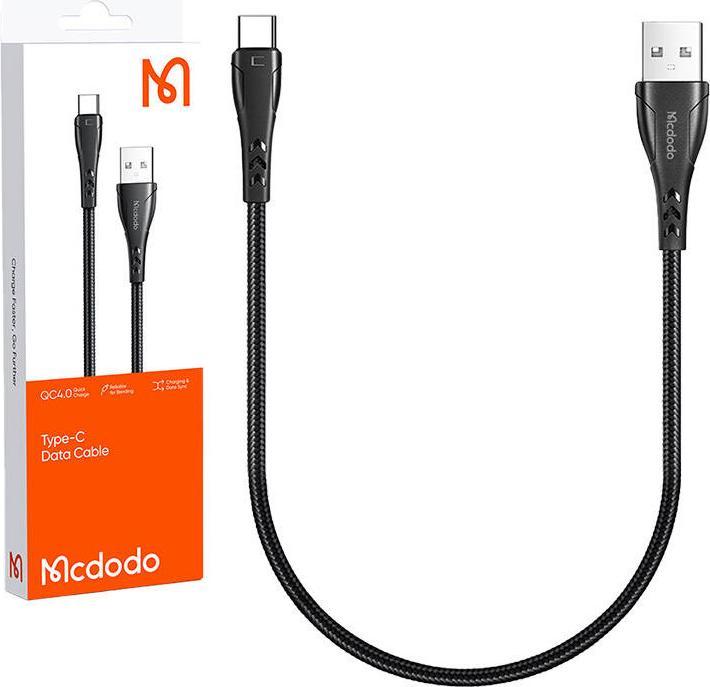Produktbild Mcdodo USB to USB-C cable, CA-7460, 0.2m (black) (0.20 m)