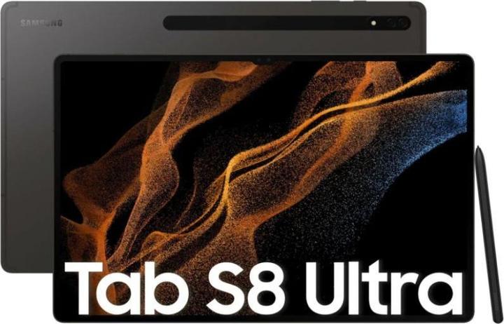 Actual product image Samsung Galaxy Tab S8 Ultra (WLAN only, 14.60", 128 GB, Graphites)