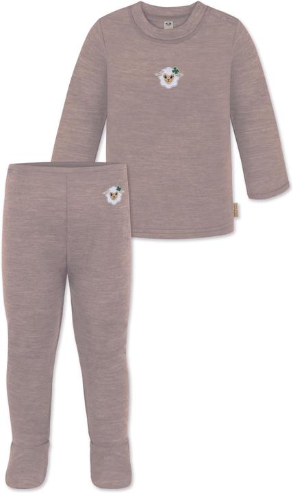 Image du produit Normani Ensemble bébé mérinos pull et caleçon en laine - 9573 (68)
