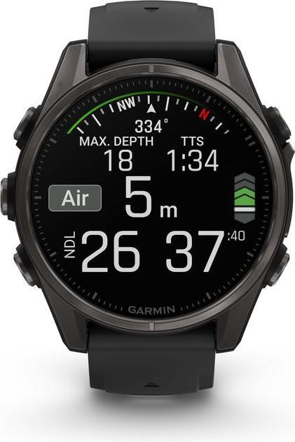 Actual product image Garmin Fenix 8 AMOLED Sapphire Titan (43 mm)