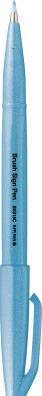 Actual product image Pentel Brush Sign Pen (Fluo light blue, 1 x)