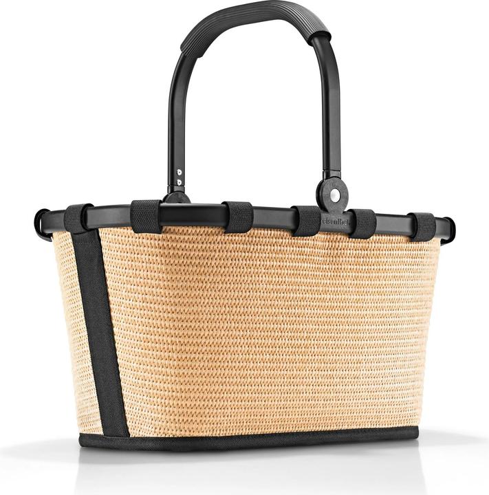 reisenthel carrybag XS frame raffia black