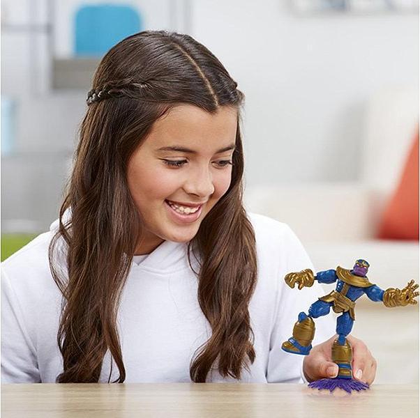 Actual product image Hasbro Marvel Bend And Flex Thanos