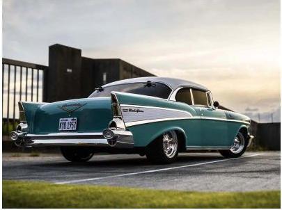 Actual product image Kyosho Production Car Fazer MK2 1957 Chevy Bel Air Coupe 1:10, ARTR (RTR Ready-to-Run)