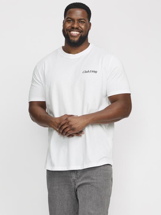 Actual product image Jack & Jones Plus back print T-shirt T-shirt (7XL)