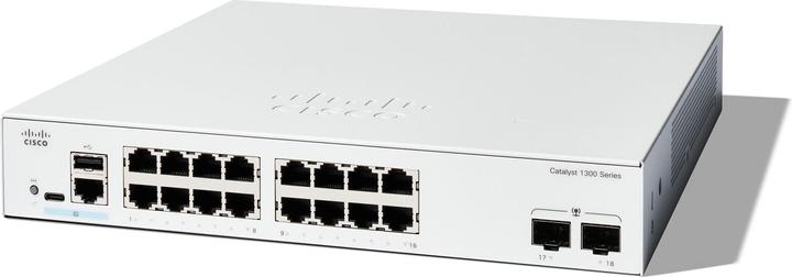 Actual product image Cisco CATALYST 1300 16-PORT GE 2X1G (18 Ports)