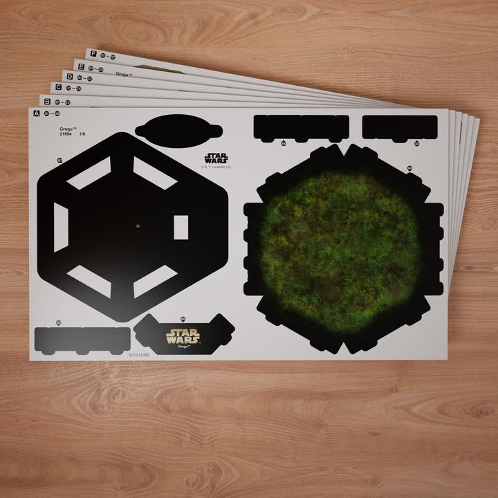 Actual product image Spin Master 4D Build - Star Wars - Grogu