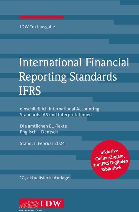 Energy Label International Financial Reporting Standards IFRS (German, Institute of Public Auditors in Germany e.V., 2024)