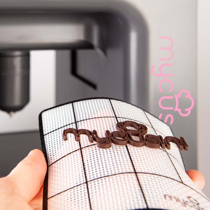 Actual product image Mycusini 3D chocolate printer 2.0 Elegant Grey