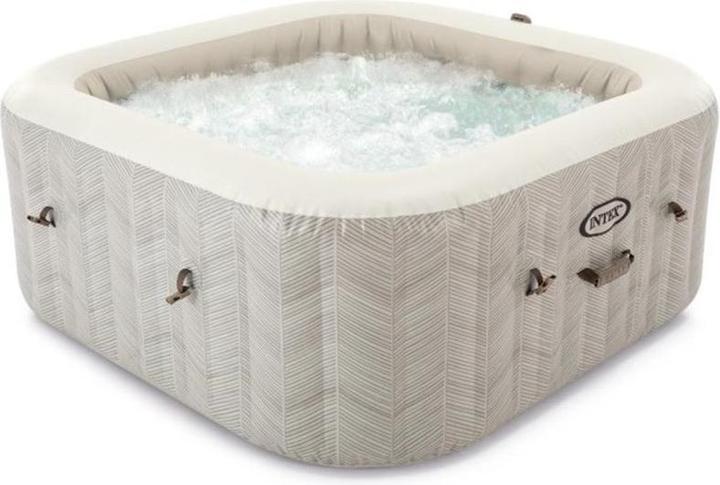 Intex Chevron Deluxe Square Bubble Spa Set (4 pers.)