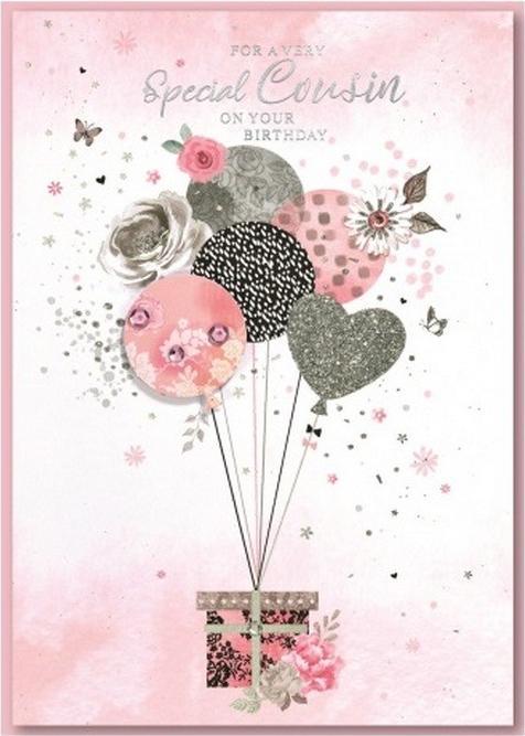 Actual product image Simon Elvin For A Very Special Cousin Birthday Card (Pack of 6) (6 x)