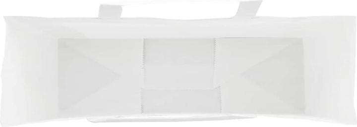 Immagine prodotto VidaXL Sacchetti di carta kraft 250 pezzi con manico Bianco 54x15x49 cm Sacchetto di carta (Borsa da regalo, 250 x)