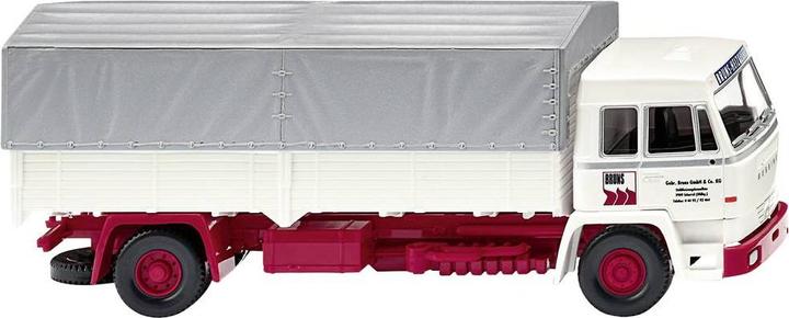 Produktbild Wiking 084911 H0 Büssing BS 16 L Pritschen-Lkw Bruns
