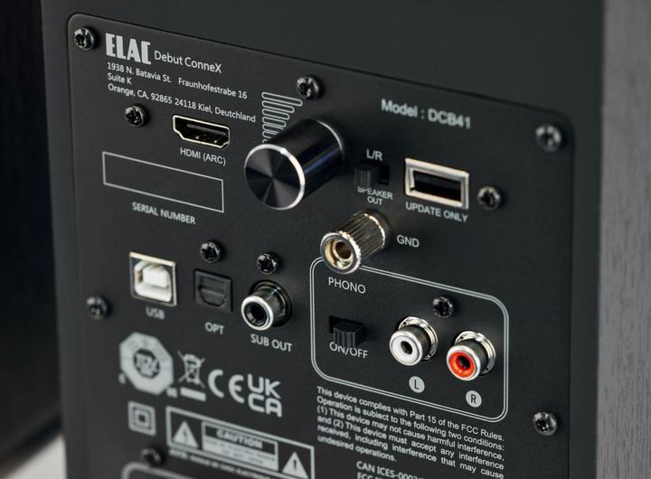 Produktbild ELAC Debut ConneX DCB41 aktiv Stereo Lautsprecher Set *walnuss* (1 Paar)