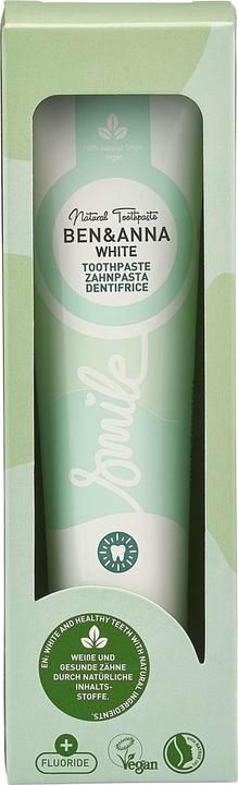 Image du produit Ben & Anna BEN&ANNA Natural Toothpaste naturalna pasta do zębów White Aloes 75ml (75 ml)