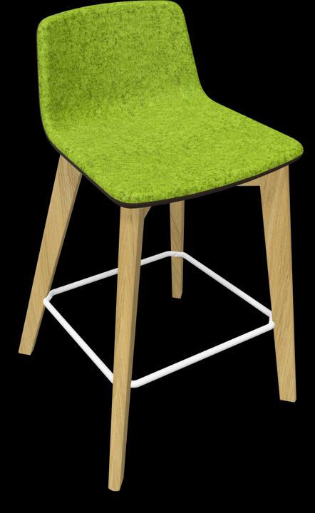 Light green melange, Brown Melange, Ash natural light grey stained