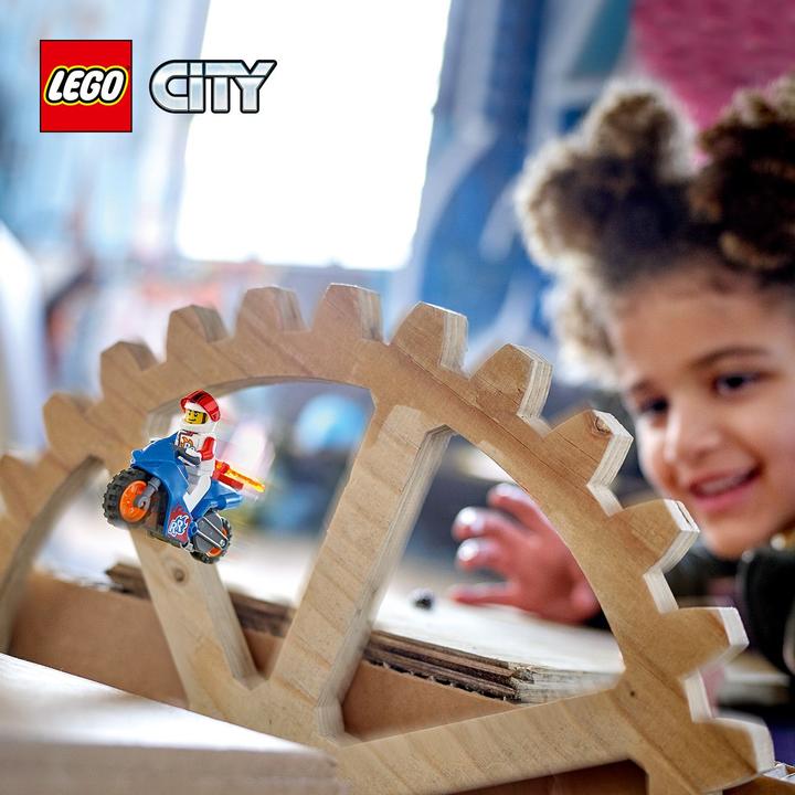 Image du produit LEGO City 60298 Moteur cascadeur de fusée (60298, LEGO City)