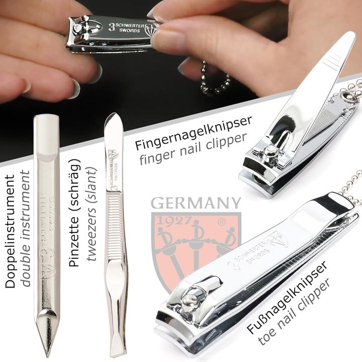 Actual product image Drei Schwerter 6-teiliges Maniküreset Massa