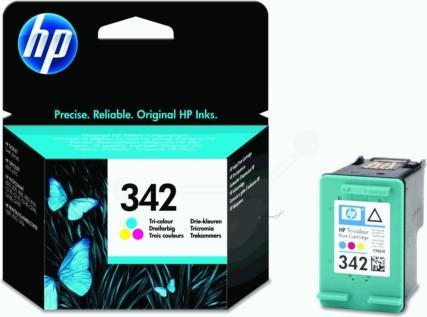 Image du produit HP 342 - 5 ml - couleur (cyan, magenta, jaune) - original (M, Y, C)
