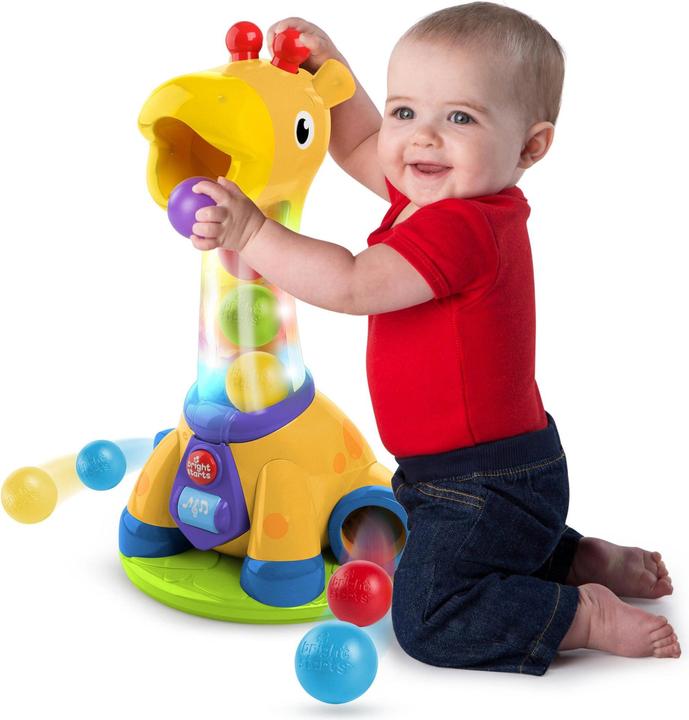 Bright Starts Witzige Giraffe mit Lichtern und Geräuschen