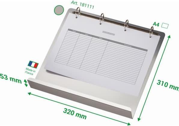 Actual product image Tarifold Magnetic 4-ring mechanism ring binder with bar