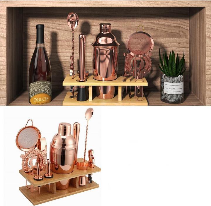Produktbild Esmée Edelstahl Cocktail Mixer Bar Shaker Kit (Cocktail Set)