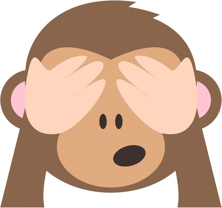 Immagine prodotto Emojione Emoji See No Evil Monkey (60 x 64 cm)
