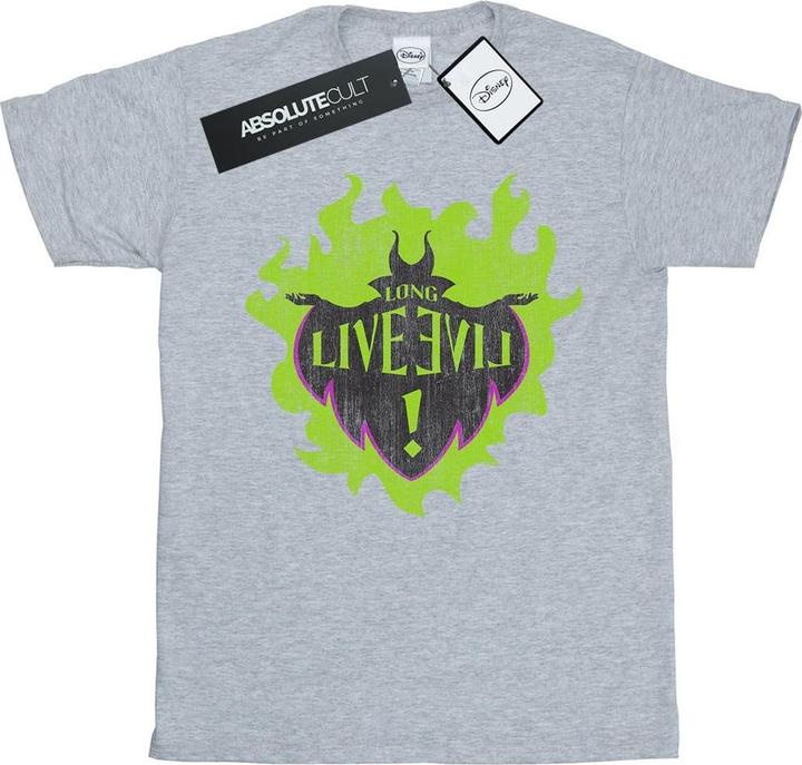 Actual product image Disney Boys The Descendants Maleficent Long Live T-Shirt (116)
