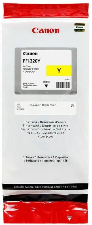 Image du produit Canon à encre PFI-320Y, jaune (Y)