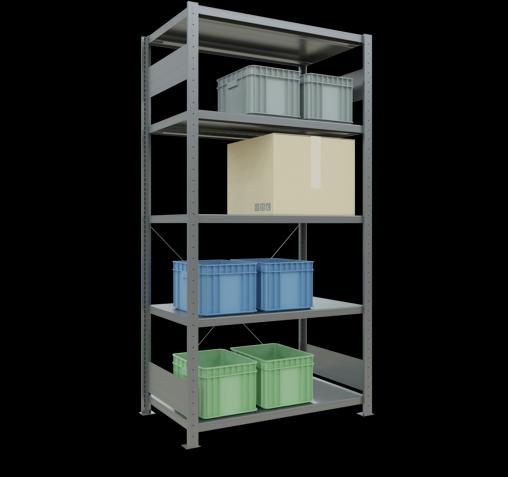 Image du produit Schulte Lagertechnik Elément départ MULTIplus330 avec croisillon