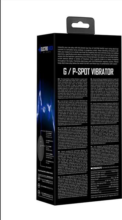 Produktbild Shots Remote Controlled E-Stim & Vibrating G/P-Spot Vibrator
