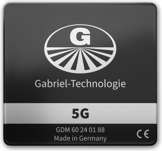 Actual product image Gabriel-Tech Gabriel chip 5G, DEGDM60SC88, black