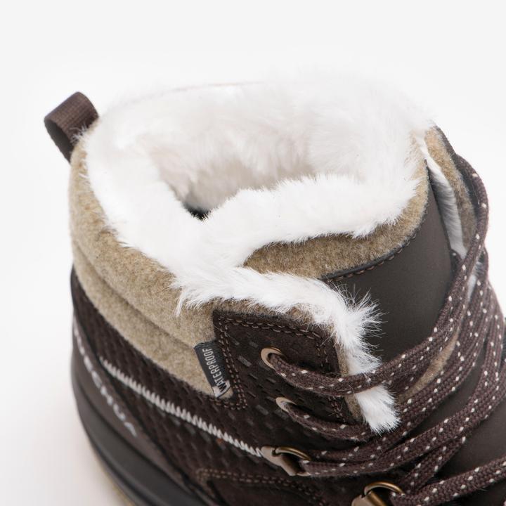 Image du produit Quechua Chaussures d'hiver femme cuir chaud imperméable mi-hautes randonnée hivernale - SH900 (36)