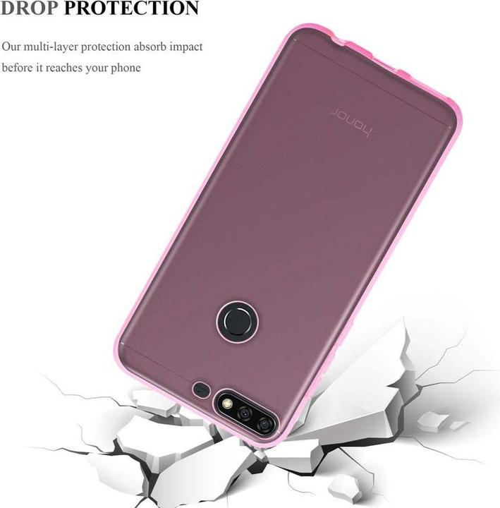Actual product image Cadorabo TPU Ultra Slim AIR Cover (Huawei Y7 (2018))