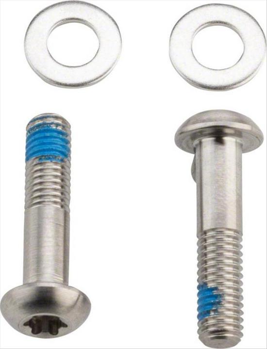 Immagine prodotto Sram Bulloni di montaggio per freni a disco in titanio T25 17mm Flat Mount 2 pezzi